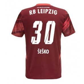 RB Leipzig Benjamin Sesko #30 Gostujuci Dres 2024-25 Kratak Rukavima